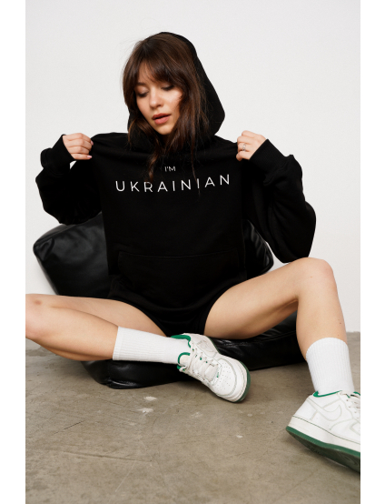 Картинка Худі "I'm Ukrainian" чорне